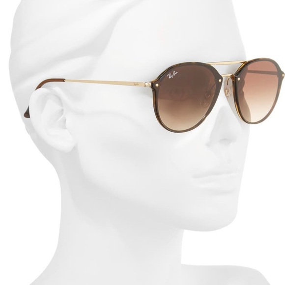 Ray-Ban Brown and Gold Sunglasses - Picture 5 of 5